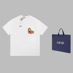 Dior Simple logo print T-shirt（15 styles)-1726  